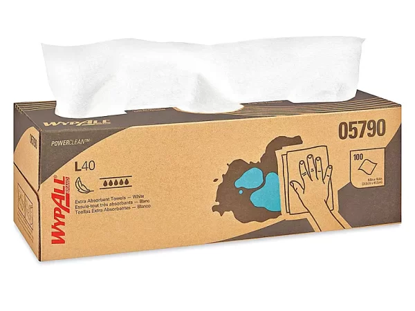 WypAll® L40 Dispenser Box Wipers - 16 x 10"