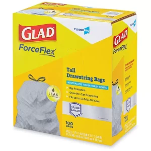 Glad® ForceFlex® OdorShield® Drawstring Trash Bags - 13 Gallon