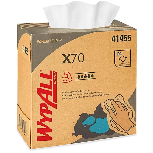 WypAll® Workhorse X70 Dispenser Box Wipers - 8 x 17"