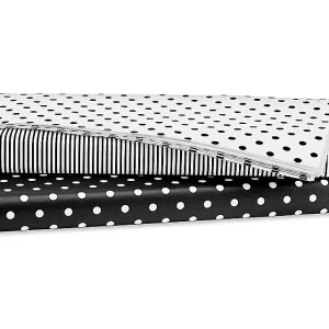 Assortment Pack Tissue Paper Sheets - 20 x 30", Black and White