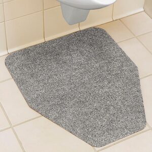 Deluxe Urinal Floor Mats - Gray