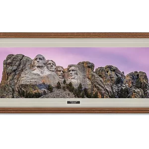 Rushmore Twilight Print
