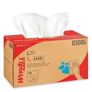WypAll® Economizer L30 Dispenser Box Wipers - 10 x 10"