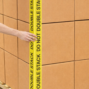 "Do Not Double Stack" Edge Protectors