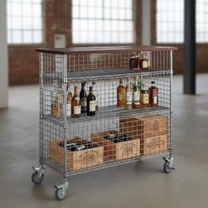 Stainless Steel Security Carts