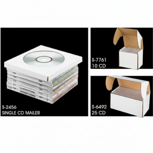 CD Jewel Case Mailers - Corrugated