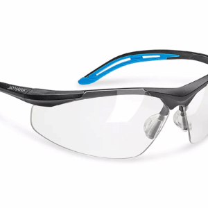 Jayhawk™ Safety Glasses - Black Frame, Clear Lens