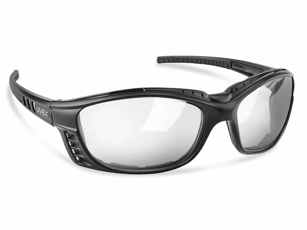 Livewire™ Safety Glasses - Black Frame, Clear Lens