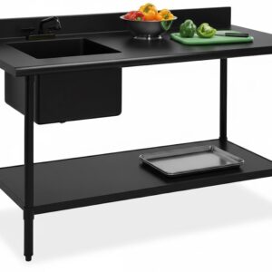 Stainless Steel Worktables with Sink