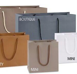 Matte Laminate Shopping Bags