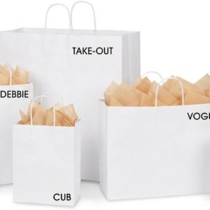 Kraft Paper Shopping Bags