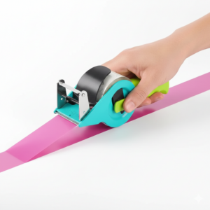 Pactek Quiet Tape with Dispenser