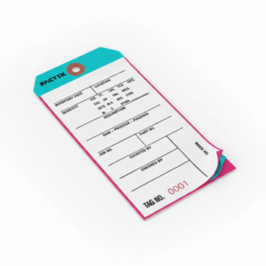3-Part Carbonless Inventory Tags