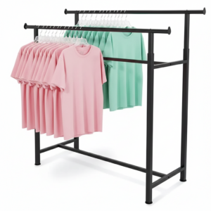Double Rail Clothes Rack