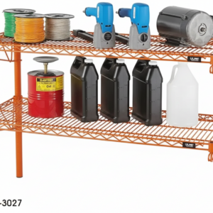 Wall-Mount Wire Shelving