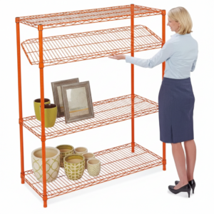 Quick Adjust Wire Shelving