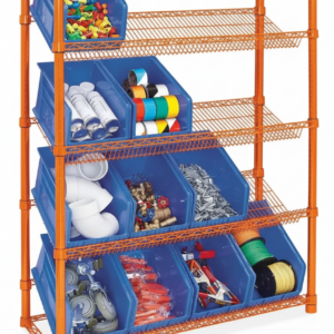 Slanted Wire Shelving