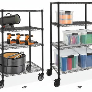 Chrome Mobile Shelving