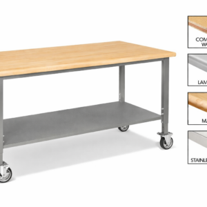 Mobile Heavy-Duty Packing Tables