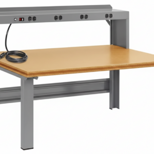 Packing Table Electric Top Shelves