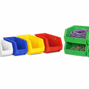 Pactek Plastic Stackable Bins