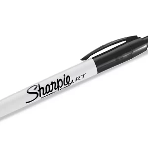 Sharpie® Retractable Fine Tip Markers - Black