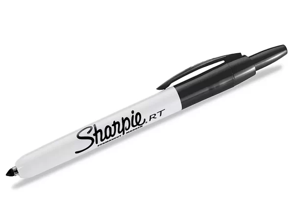 Sharpie® Retractable Fine Tip Markers - Black