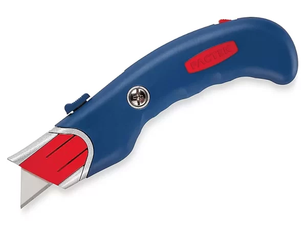 Pactek Comfort-Grip Auto-Retractable Safety Knife