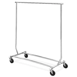 Single Rolling Clothes Rack