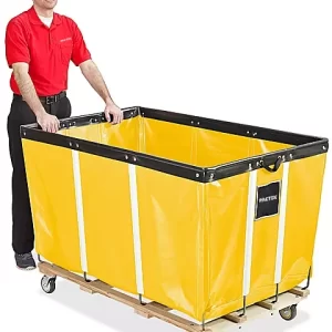 Vinyl Basket Truck - 24 Bushel, Yellow