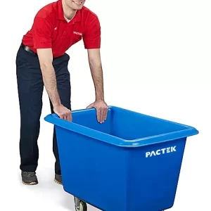 Poly Box Truck - 6 Bushel, Blue