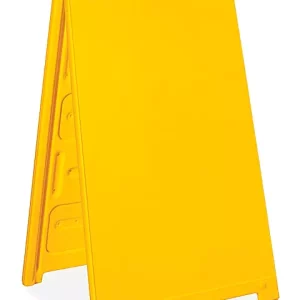 Plastic A-Frame Sign - Standard, 24 x 36", Yellow