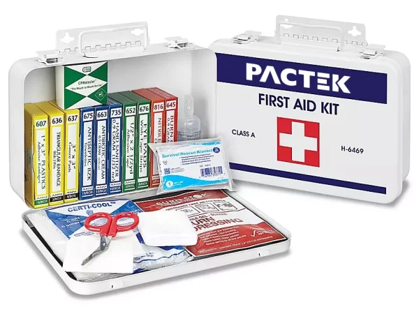 Pactek ANSI Approved First Aid Kit - Class A, 25 Person