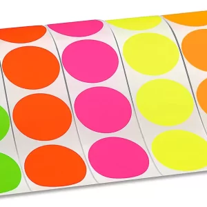 Blank Inventory Circle Labels