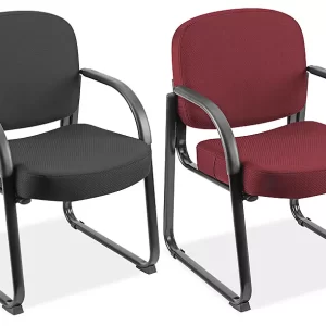 Fabric Sled Base Chair