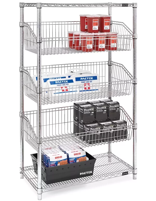 Wire Basket Shelving