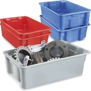 Heavy-Duty Stack and Nest Containers
