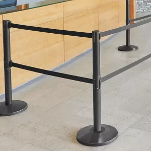 Dual Belt Crowd Control