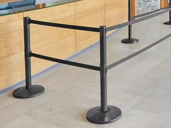 Dual Belt Crowd Control