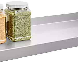 Stainless Steel Wall-Mount Shelving