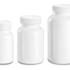 White Packer Bottles