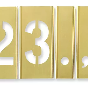 Brass Stencils