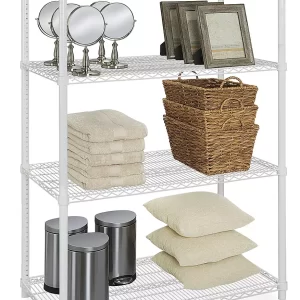 White Wire Shelving