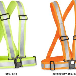 Hi-Vis Safety Sash Belts