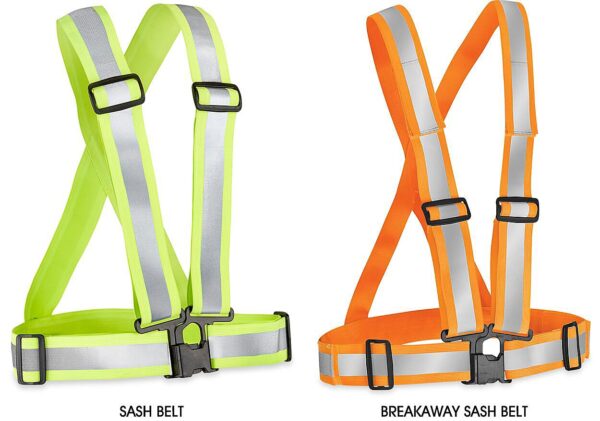 Hi-Vis Safety Sash Belts