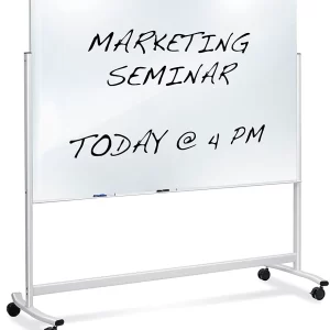 Mobile Glass Dry Erase Boards