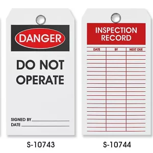 Machinery Tags