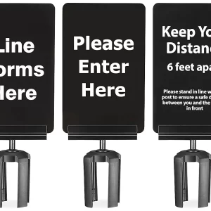 Crowd Control Signs