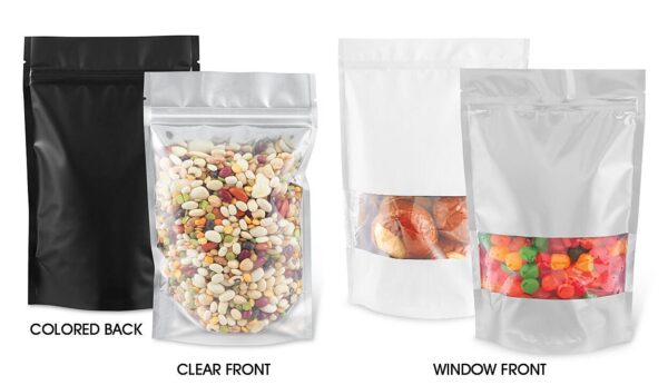 Matte Stand-Up Barrier Pouches