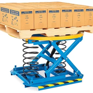 Spring-Loaded Pallet Positioner